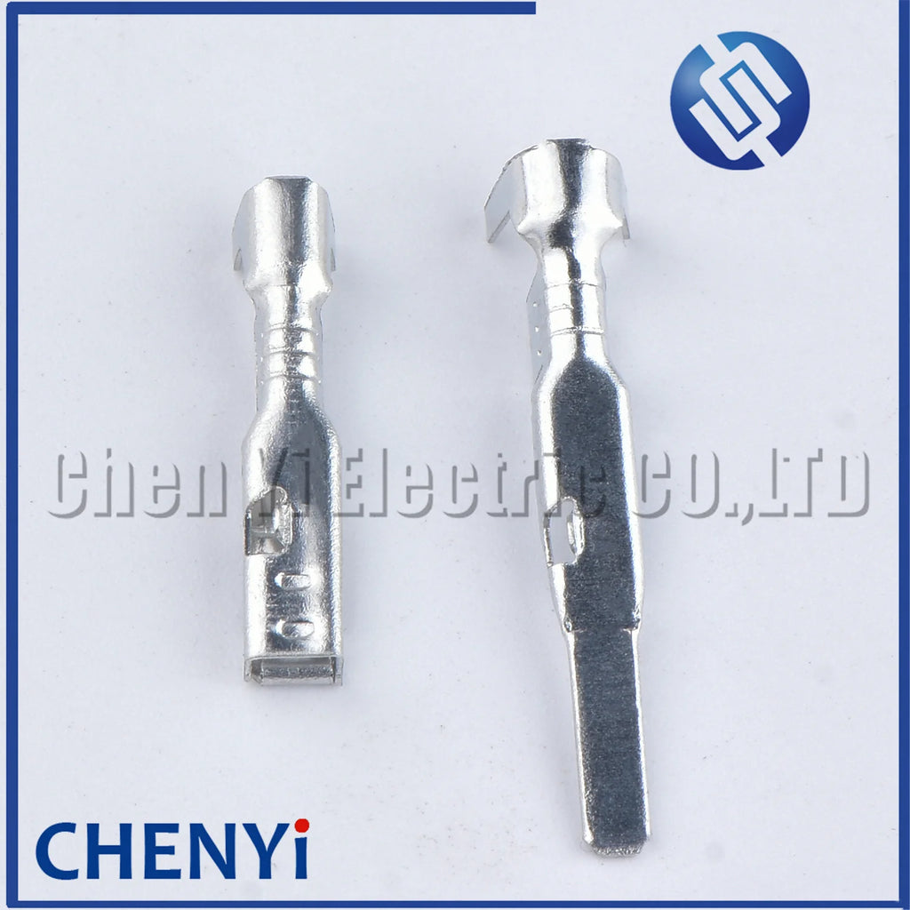 50 Pcs 2.8 mm series Automotive Cable Connector Metal Pins Splice Wire Crimp Terminals 15304719 15304720 LS2E40 73W GT280