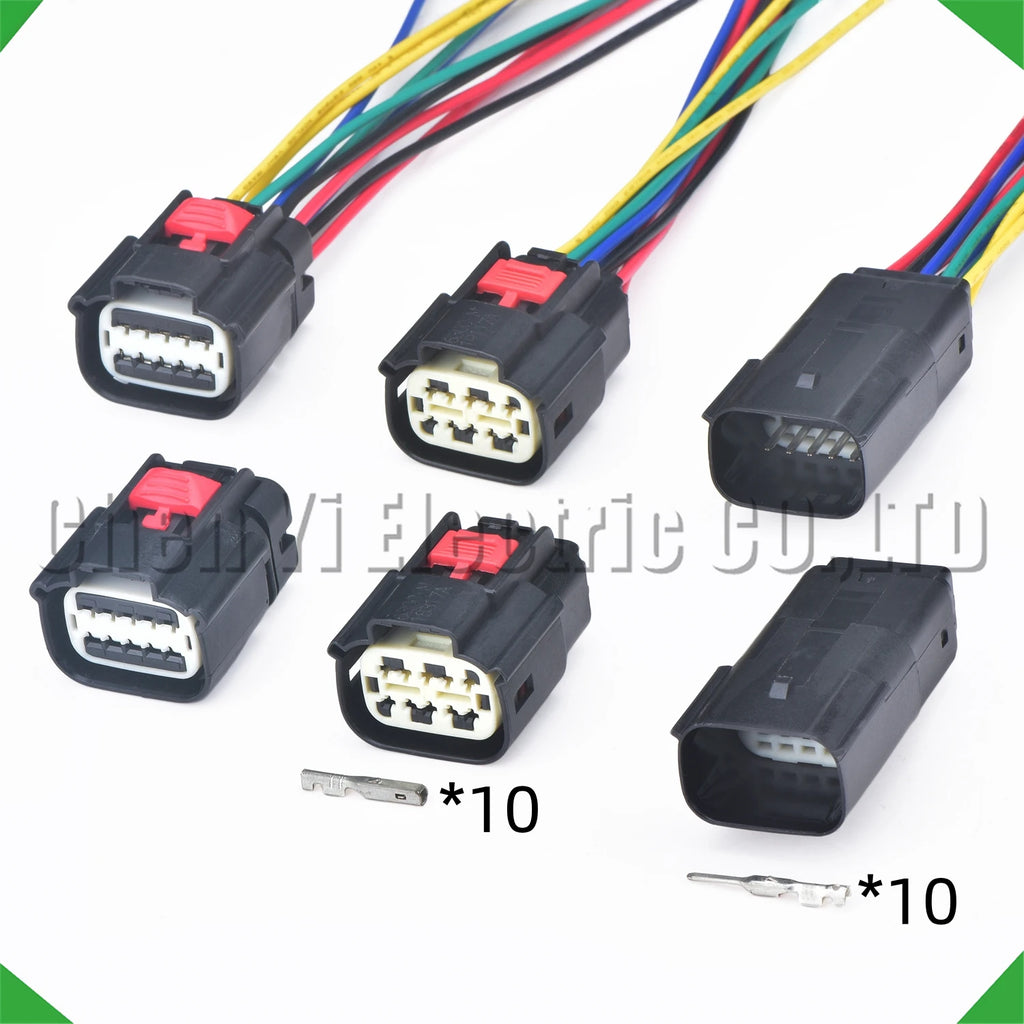 10-pin wire harness harness automotive waterproof connector daytime running light