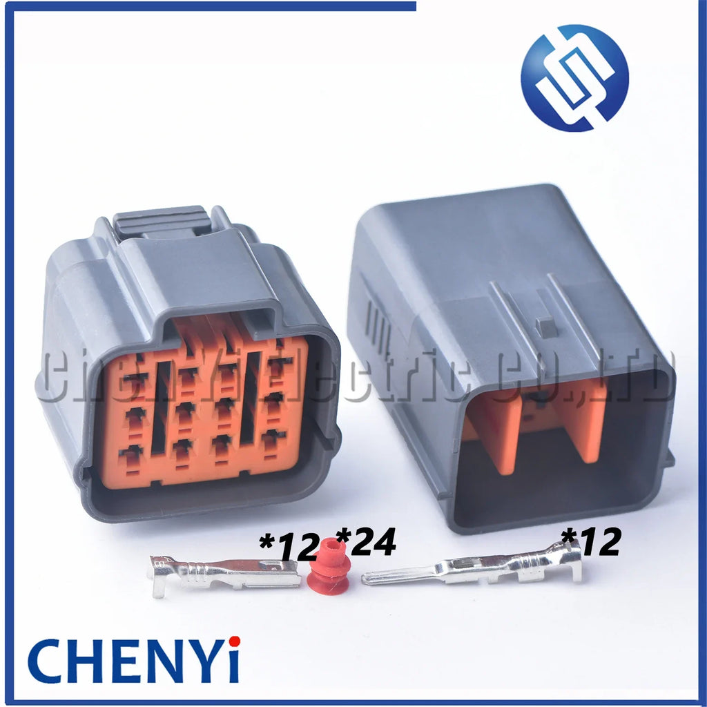 1 Set 12 Pin DL 090 series Auto Waterproof Connector Headlight plug 6195-0149 6195-0152 for Mazda Suzuki Outlander