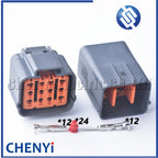 1 Set 12 Pin DL 090 series Auto Waterproof Connector Headlight plug 6195-0149 6195-0152 for Mazda Suzuki Outlander