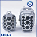 11 Pin Auto waterproof connector headlight Socket ABS functional sensor plug 90980-11239 90980-11240 6188-0221 6189-0375