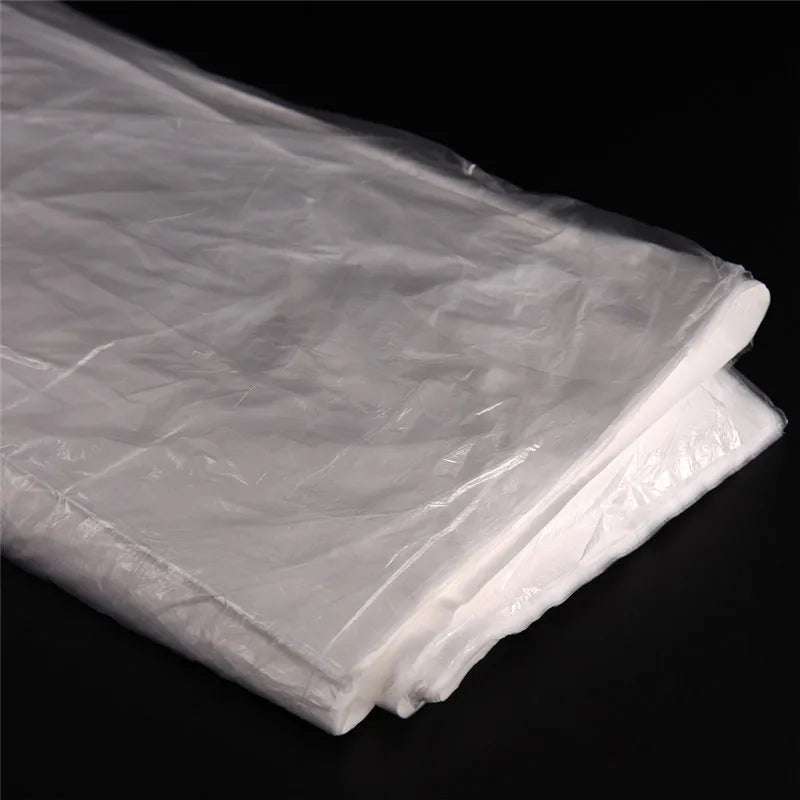 10PCS Universal Car Disposable PE Plastic Soft Seat Vehicle Cover Waterproof Car Repair Beauty Disposable Cover For BMW Honda