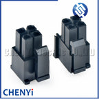 8 Pin Angitu CPU (4+4)Pin ATX Male Connector Power Black 4.2mm Pitch 5557 Housing Shell Slide Rail Design Dual Row plug with Pin