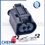 2 Pin female Automobile waterproof connector Car generator plug Oil pump Wire harness plug 1-967412-1