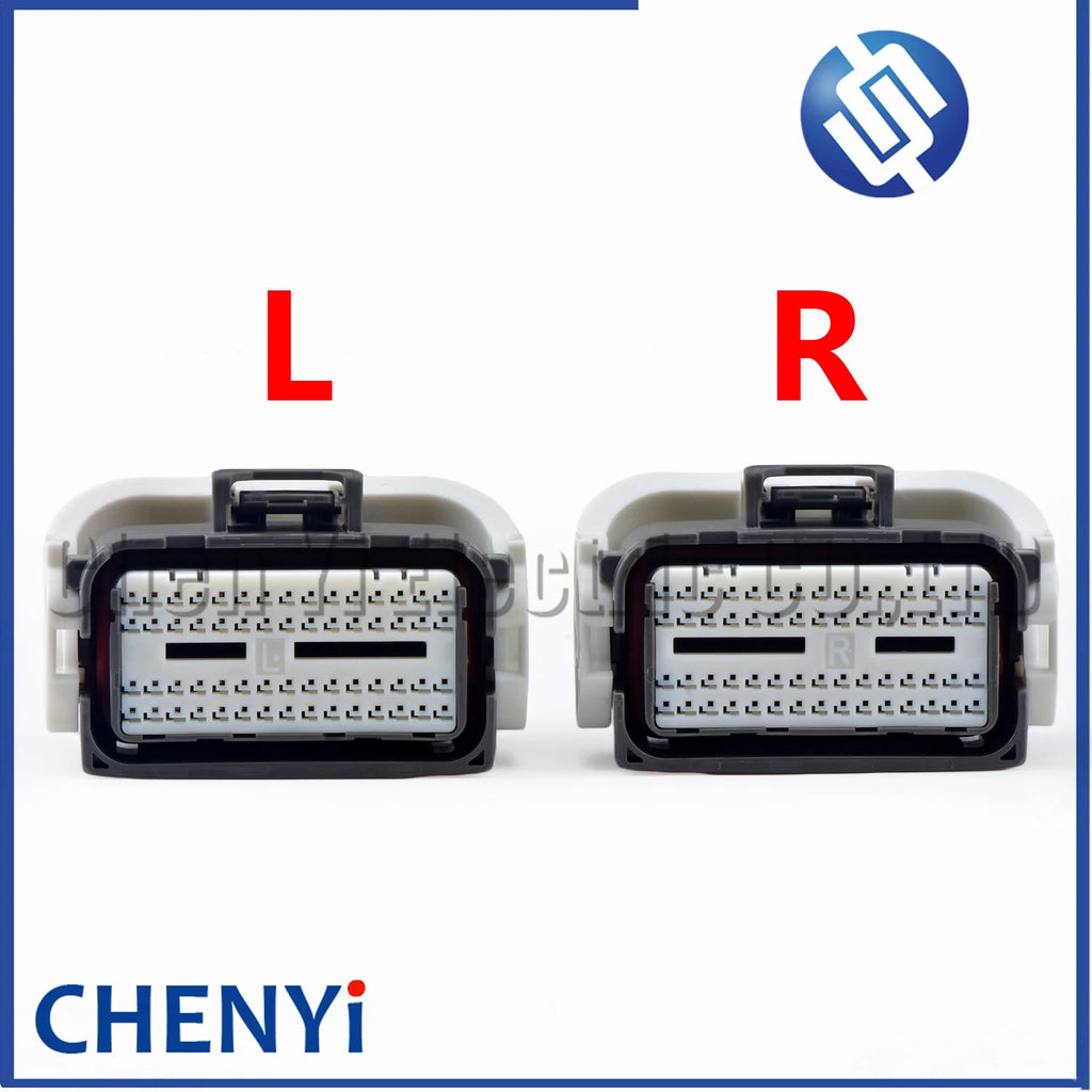 60 Pin Car connector Engine control unit computer board ECU plug L/R 7283-9907-10 7283-9908-10 For Suzuki Swift Vitara SX4 Mazda