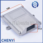 1 kits set 24 pin way aluminum single hole automotive  ecu box with matching connector and Pin 211PC249S0005 211PC249S8005