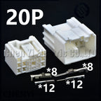 20 Pin 8B+12S Automotive connector Power plug between car doors CY0020-0.6-2.2F 82824-52530 82824-52520 For Toyota REVO