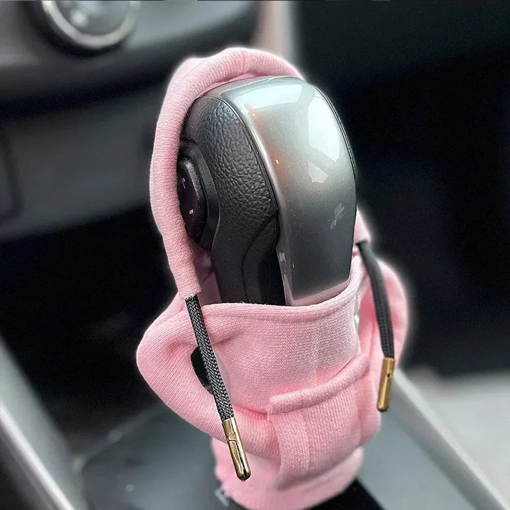 Hoodie Car Gear Shift Cove Shift Lever Handle Kit Creative Universal Car Gear Shift Hoodie Cover Decoration Car Interior Amagi