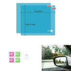 Anti Fog Car Sticker Car Mirror Window Clear Film Car Rearview Mirror Protective Film Waterproof 2 Pcs/Set Amagi