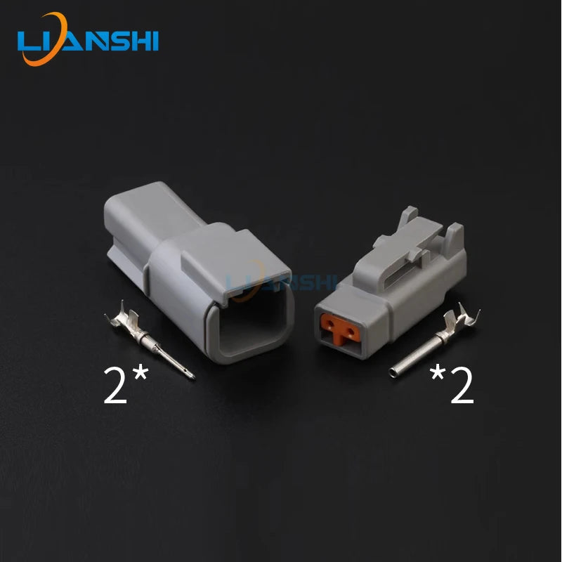 DTM04-2P/DTM06-2S Deutsch automotive waterproof connector heavy truck excavator connector plug