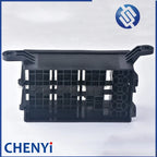 12-Slot Relay Box 6 Relays Fuses Holder Block with 41 pcs Metallic Pins Universal for Automotive and Marine Use