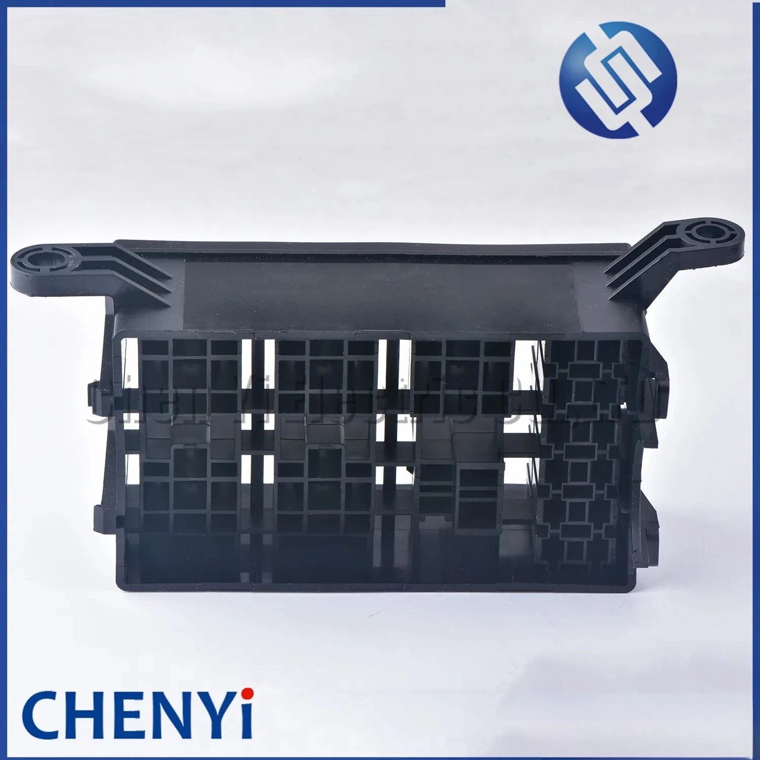 12-Slot Relay Box 6 Relays Fuses Holder Block with 41 pcs Metallic Pins Universal for Automotive and Marine Use