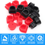 Red & Black Dust Plugs for Anderson Connector Plugs Versatile Applications Parts Waterproof Fixing Plug 50A-175A Cable Kits
