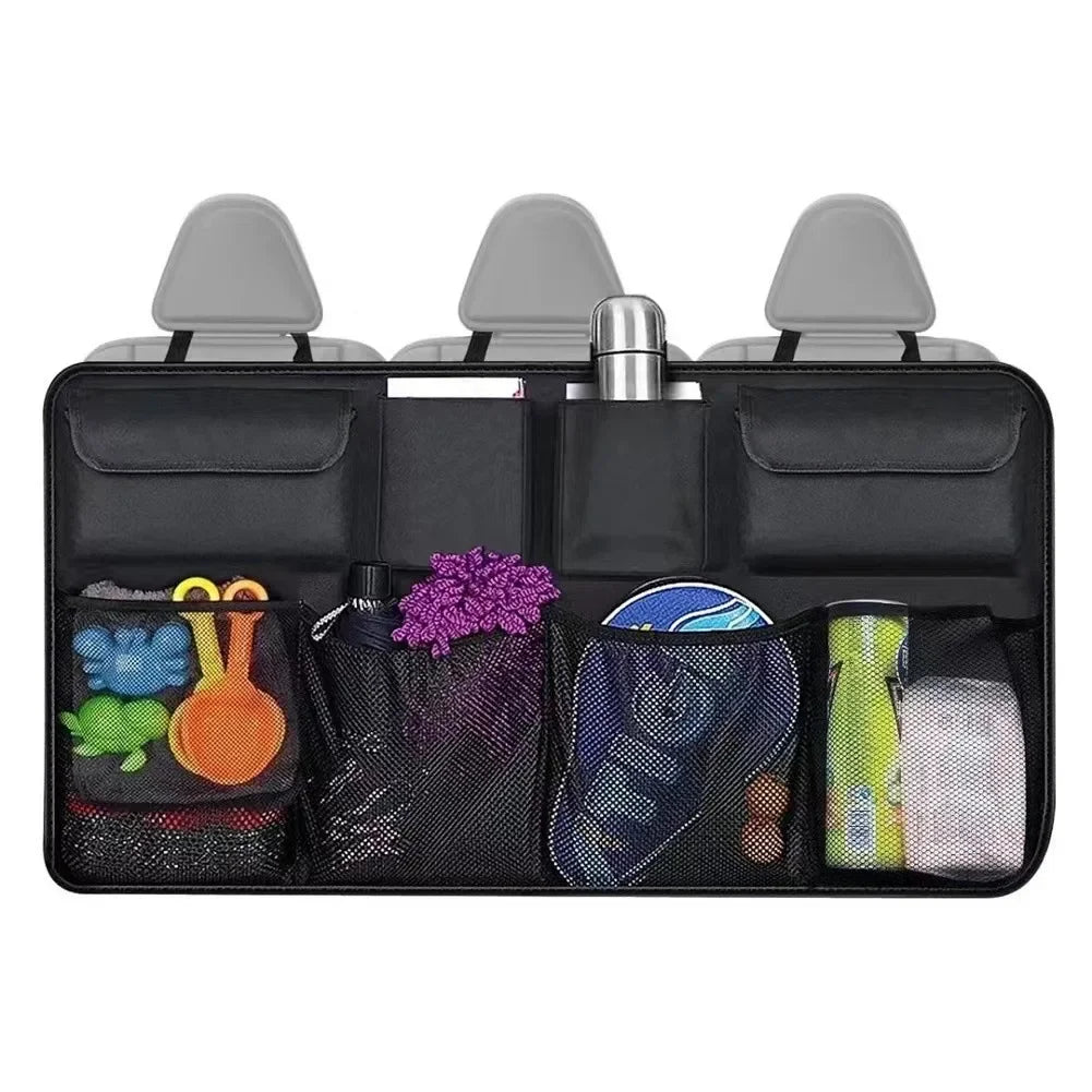 Car Trunk Organizer Seat Back Hanging Storage Bag With 8 Large Storage Bags Extra Large Capacity Waterproof Trunk Organize Amagi