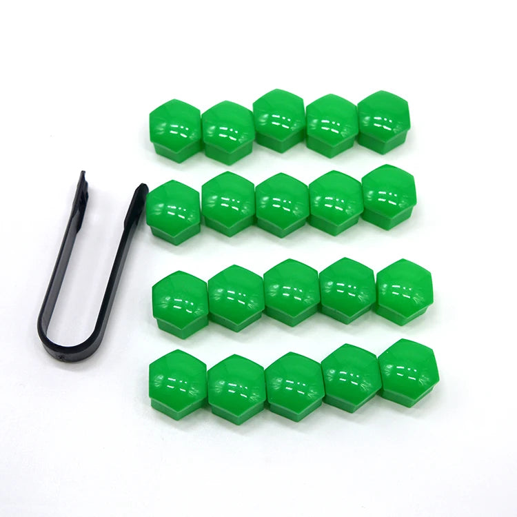New 20Pcs 17/19/21mm Car Wheel Nut Caps For Ford Ranger C-Max S-Max Focus Galaxy Mondeo Transit Tourneo Custom car Accessories