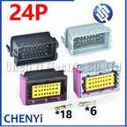 24 Pin Car waterproof connector computer board ECU PCB harness plug HCCPHPE24BKA90F 211PC249S8005 211PC249S0005 HCCPHPE24BGYB90F