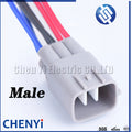 6 Pin Accelerator Pedal Light Lamp plug Air conditioner compressor plug 6189-0323 6188-0175 90980-11663 90980-11194 for Toyota