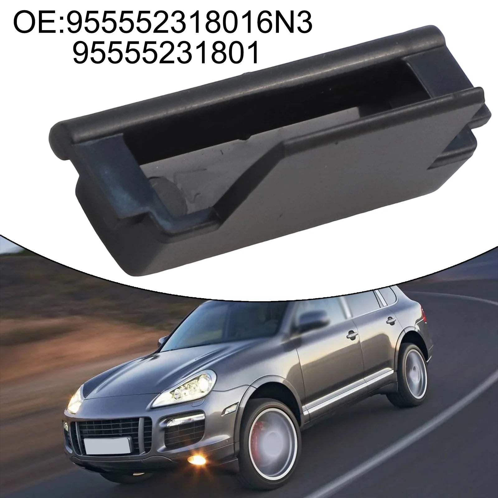 1PC Glasses Case Box Sunroof Switch Button 95555231801 For Porsche For Cayenne 2003-2010 Compatible Interior Accessory