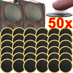 Bicycle Tire Repair Patch Glue-Free Adhesive Quick Repairing Tyre Protection Patch for Mountain Road Bike Inner Tyre Repair Pads