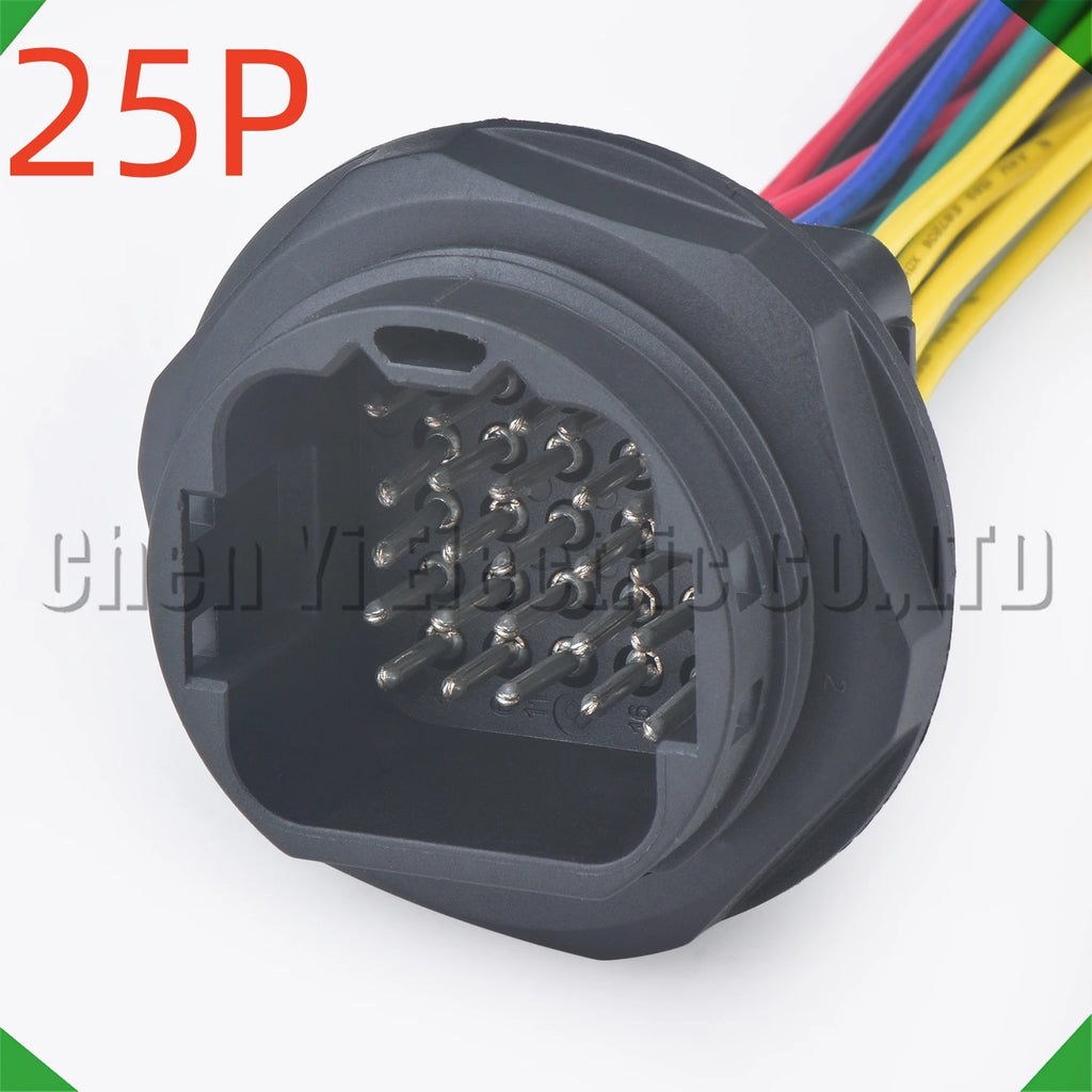 25-Pin Auto Connector Connector Automotive Connectors harness 132025-005 132025-004 Yuchai