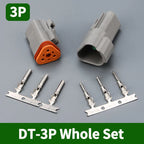 5/10/100 Sets 3 Pin Way Deutsch DT04-3P DT06-3S Waterproof Electrical Wire Connector 16-22 AWG DT Series Connector Male Female