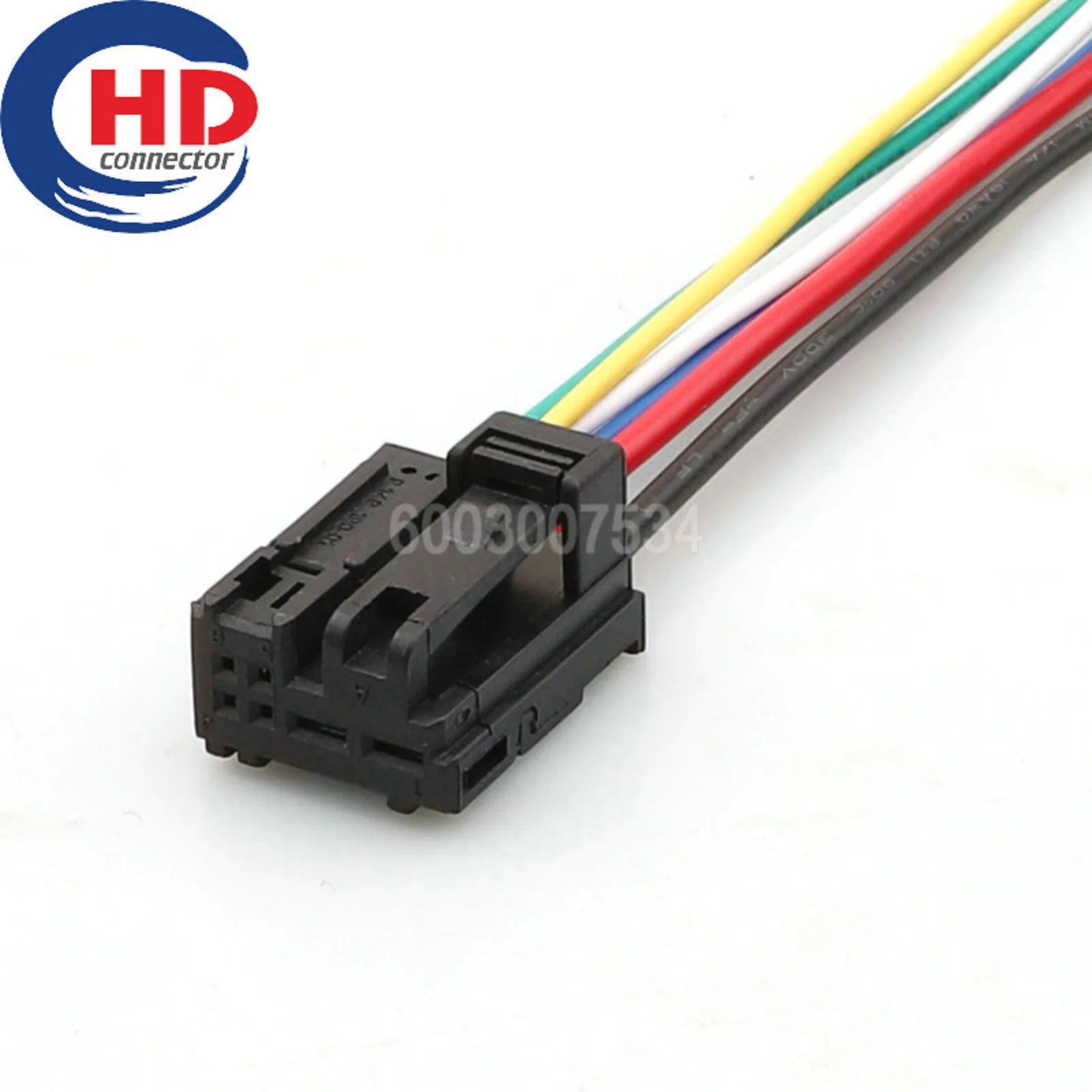 6 Pin Connector Unsealed 0.6mm 2.8mm Female Connectors Cable Motorcycle Electrical Harnesses Wiring Harness 1670575-1