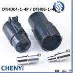 1 Pin auto Waterproof Connector DTHD04-1-12P DTHD06-1-12S DTHD04-1-8P DTHD06-1-8S DTHD04-1-4P DTHD06-1-4S For Deutsch