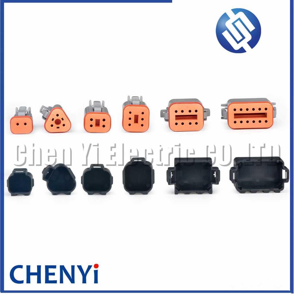 The dustproof waterproof cover lid of the connector use For the Duetsch DT series female plug 2/3/4/6/8/12P 1011-344-0205