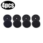 4/8pcs Car Safety Seatbelt Stopper Buckle Adjust Seat Belt Spacing Limit Stop Plastic Anti-slip Button Retainer Car Interior