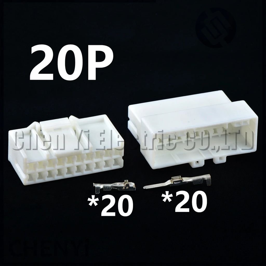 20 Pin Automotive Connector Automotive central control multimedia harness plug 936095-1 936131-1 For Hyundai Kia