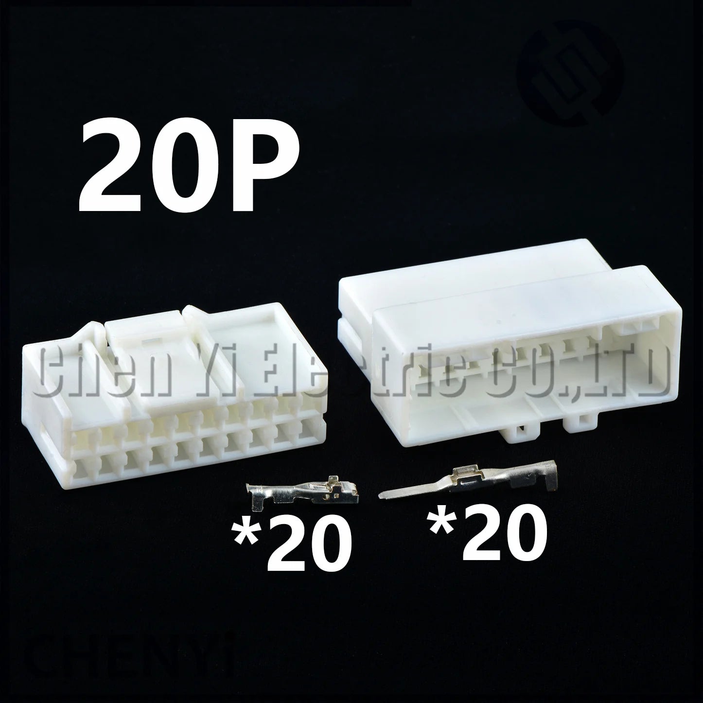 20 Pin Automotive Connector Automotive central control multimedia harness plug 936095-1 936131-1 For Hyundai Kia