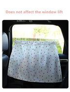 Baby Car Suction Cup Curtain Window Sunshade Cover Cute Universal Side Window Sunshade UV Protection for Kid Baby Children Amagi