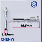 50 Pcs Auto Round Crimp Electrical Wire Terminal Loose Metal 0.8mm Pins For car ECU Connector 15452126