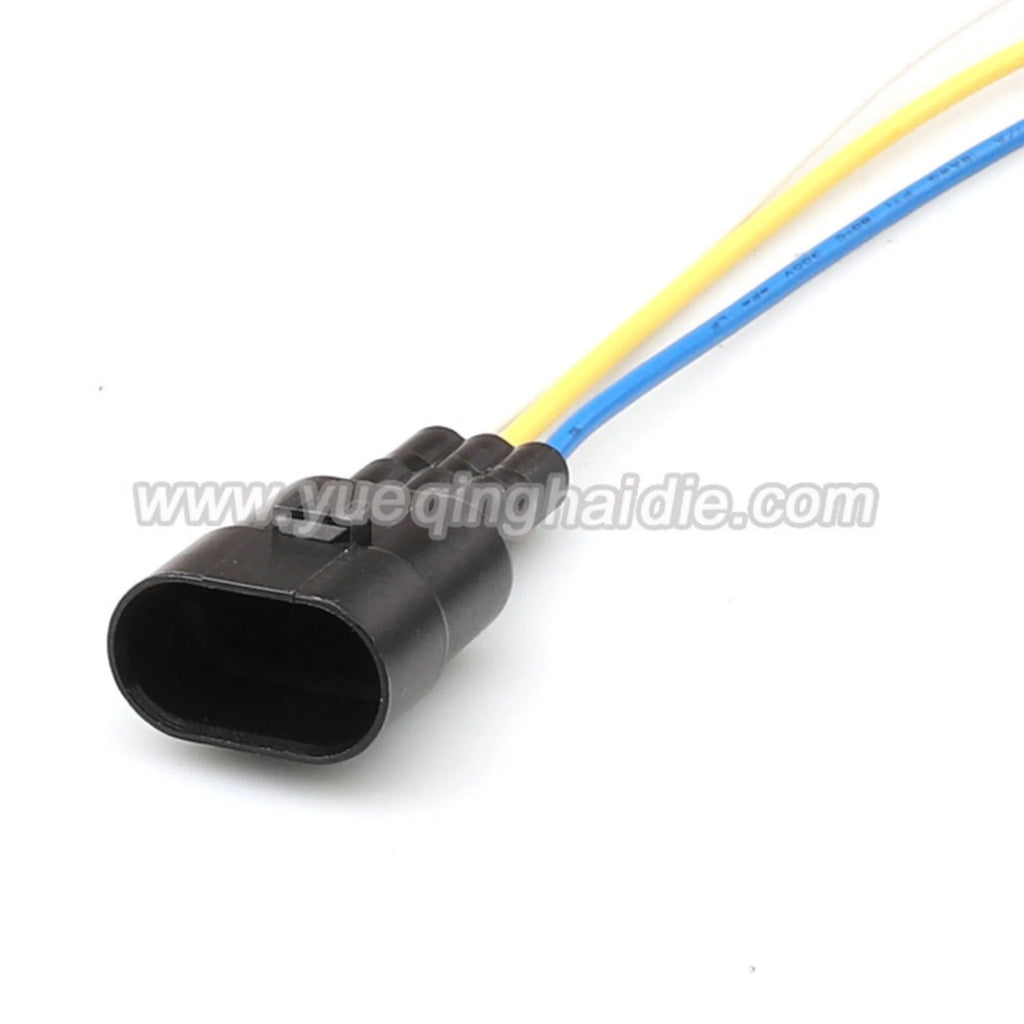 AMP 3Pin Connectors Waterproof 1.5mm Male Female Connectors Automotive Wiring Harness Cable Socket For isuzu 284426-1/284425-1