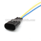 AMP 3Pin Connectors Waterproof 1.5mm Male Female Connectors Automotive Wiring Harness Cable Socket For isuzu 284426-1/284425-1
