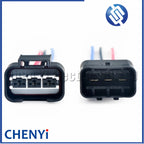 3 Pin Female or male automotive waterproof connector Electric Radiator Fan Wire harness plug Socket 1743271-2 For Hyundai Kia