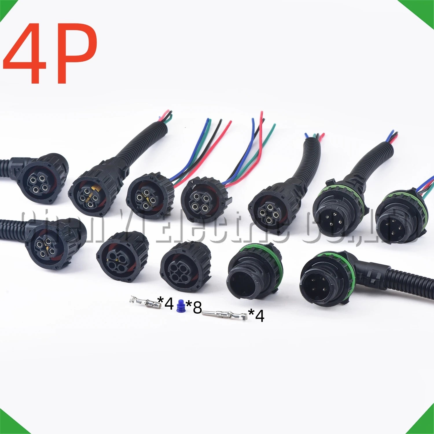 4-pin wire harness harness automobile waterproof connector oxygen sensor sensor