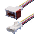 AMP 4 Pin Waterproof Auto Wire Male Female Connectors Car Electrical White Plug Tyco Wiring Harness 5-965261-1 963208-1 144998-5
