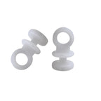 50pcs Plastic Curtain  Track Hook S Runner Fit For  Camper Van  Motorhome  Caravan Boat Home Hanging Curtain Glider Hook