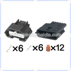 6 Pin Connector 0.6mm Male Female Connector Auto Wire Harness Cable Socket for Nissan 7283-8850-30 7282-8850-30 350Z R35 GT-R V3