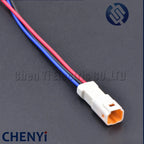 3 Pin Auto Waterproof Electronic Connector Wire Harness Butt Plug For 03R-JWPF-VSLE-S 03T-JWPF-VSLE-S JWPF-VSLE-D