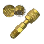 1PC R32 Left-Handed Thread 1/4 SAE-LH Internal Adapter For R454ABC Storage Tank For Air Conditioning Adapter Quick Coupling