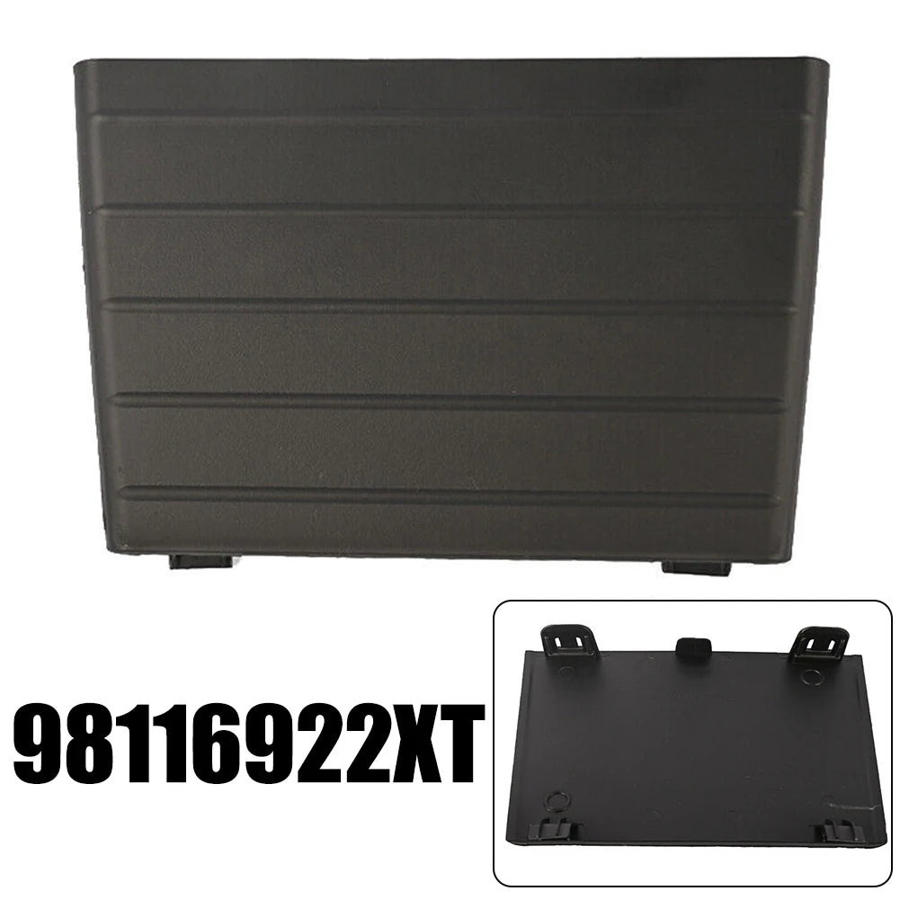 1pc Car Front Bumper Center Grille Cover For 3008 For 5008 2016-19 98116922XT Front Bumper Decorative Cover Accessory