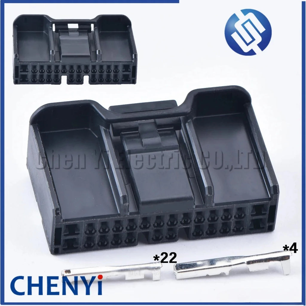 26 Pin （4B+22S）Automotive wiring harness ECU connector plug Automobile Unsealed Socket 90980-12771 for Toyota Lexus