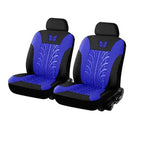 Car Seat Covers Set Universal Fit Most Cars with Butterfly pattern Tire Track Detail Styling Protector covers for the car
