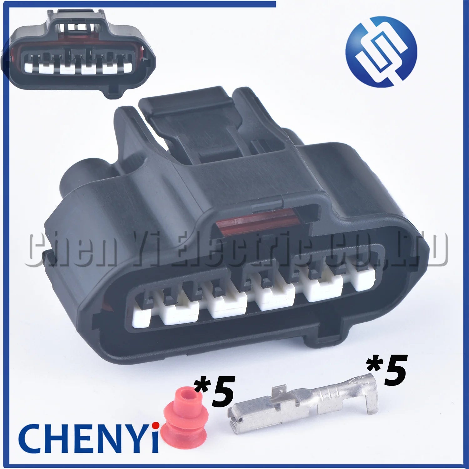 5 Pin female or male automotive waterproof igniter connector pedal plug 7283-1056-30 90980-11232 for Toyota model Hilux Vigo