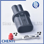 2 Pin 2.2mm Brake Induction plug Socket 6189-0706 Male or Female ABS auto Sensor Connector Automotive Connector For Toyota