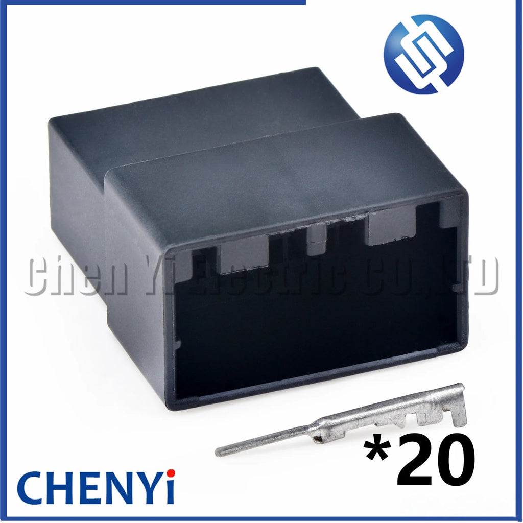 20 Pin not waterproof auto connectors plug 179057-6 auto accessories wire connection Wire harness plug 179057-2 35564-2015