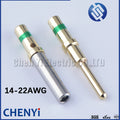 Deutsch DT 1.5mm Series Pin 0460-215-1631 0462-209-1631 Gold Plated Stainless Steel 14-20AWG Crimp Solid Female male Terminal