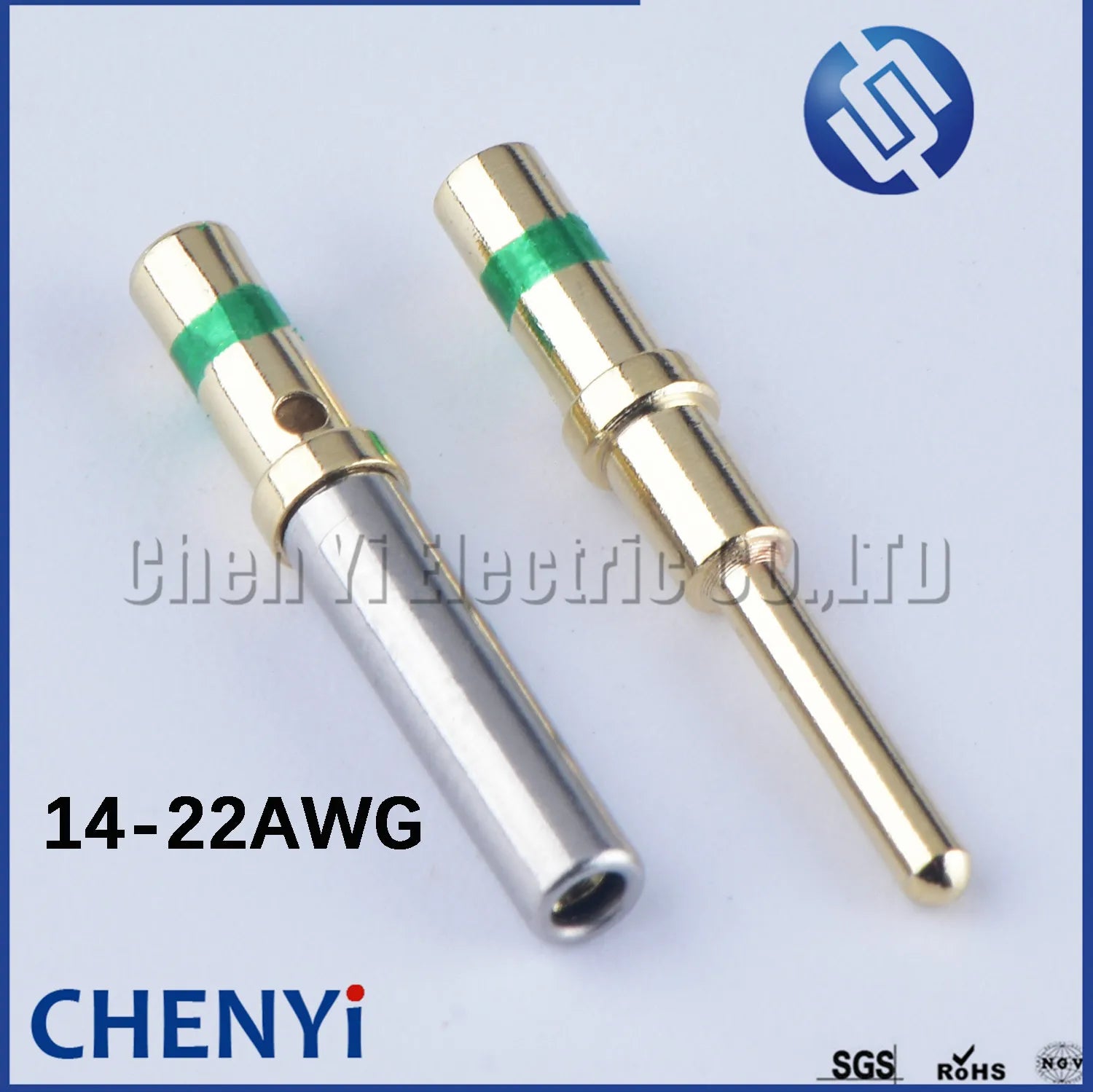 Deutsch DT 1.5mm Series Pin 0460-215-1631 0462-209-1631 Gold Plated Stainless Steel 14-20AWG Crimp Solid Female male Terminal